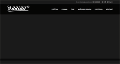 Desktop Screenshot of orion-kg.com